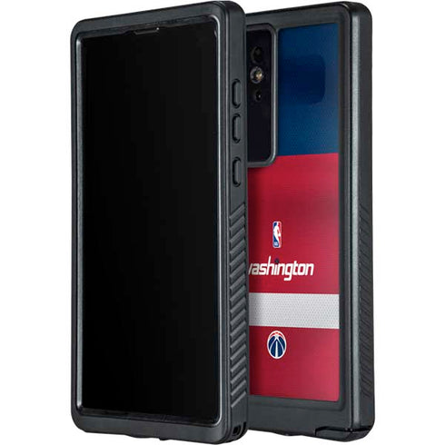 NBA Washington Wizards Jersey Galaxy S24 Ultra Waterproof Case