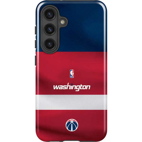 NBA Washington Wizards Jersey Galaxy S25 Plus Impact Case