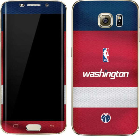 NBA Washington Wizards Jersey Galaxy S7 Edge Skin