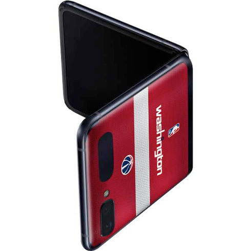 NBA Washington Wizards Jersey Galaxy Z Flip Skin