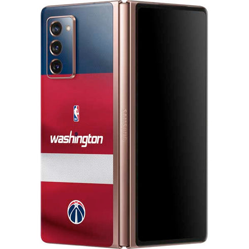 NBA Washington Wizards Jersey Galaxy Z Fold2 5G Skin