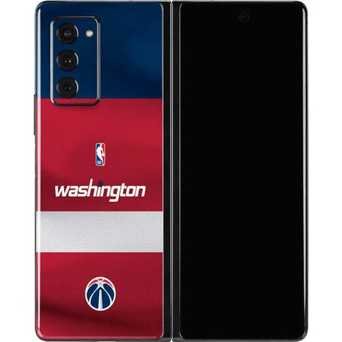 NBA Washington Wizards Jersey Galaxy Z Fold2 5G Skin