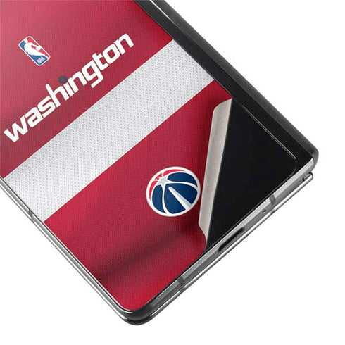 NBA Washington Wizards Jersey Galaxy Z Fold2 5G Skin