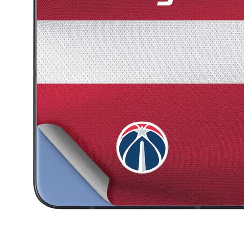 NBA Washington Wizards Jersey Galaxy Z Fold5 5G Skin
