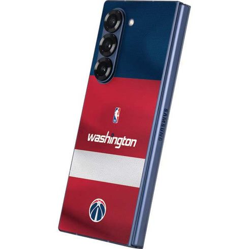 NBA Washington Wizards Jersey Galaxy Z Fold6 Skin