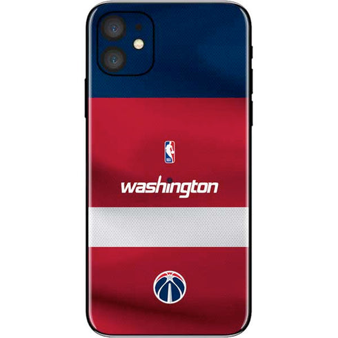 NBA Washington Wizards Jersey iPhone 11 Skin