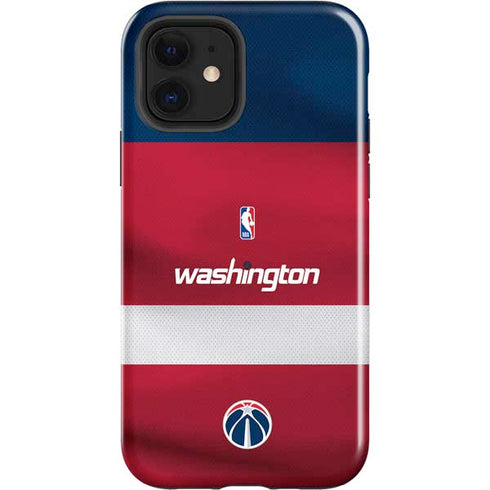 NBA Washington Wizards Jersey iPhone 12 Impact Case