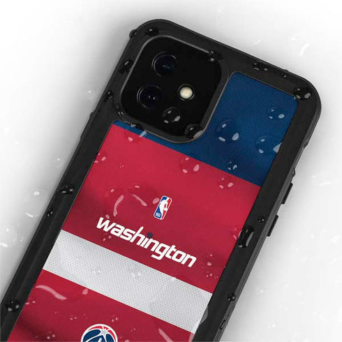 NBA Washington Wizards Jersey iPhone 12 Mini Waterproof Case
