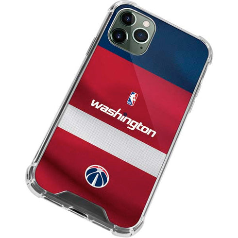 NBA Washington Wizards Jersey iPhone 12 Pro Max Clear Case