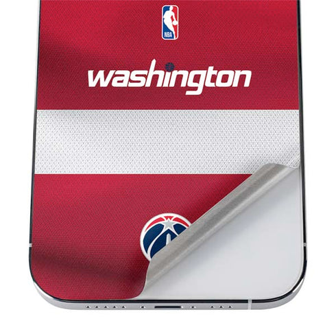 NBA Washington Wizards Jersey iPhone 12 Pro Skin