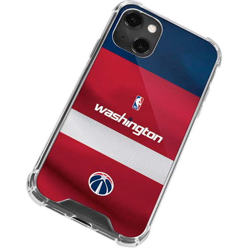 NBA Washington Wizards Jersey iPhone 13 Mini Clear Case
