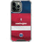 NBA Washington Wizards Jersey iPhone 13 Pro Max Clear Case