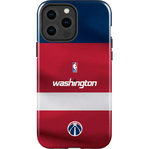 NBA Washington Wizards Jersey iPhone 13 Pro Max Impact Case