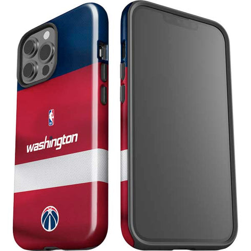 NBA Washington Wizards Jersey iPhone 13 Pro Max Impact Case