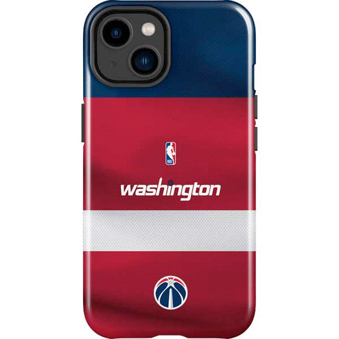 NBA Washington Wizards Jersey iPhone 14 Plus Impact Case