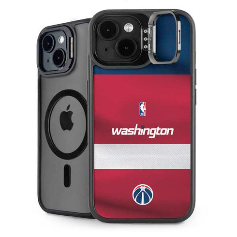NBA Washington Wizards Jersey iPhone 15 Kickstand Case