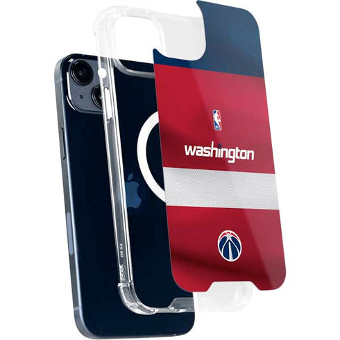 NBA Washington Wizards Jersey iPhone 15 Plus MagSafe Case