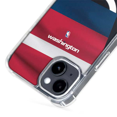 NBA Washington Wizards Jersey iPhone 15 Plus MagSafe Case