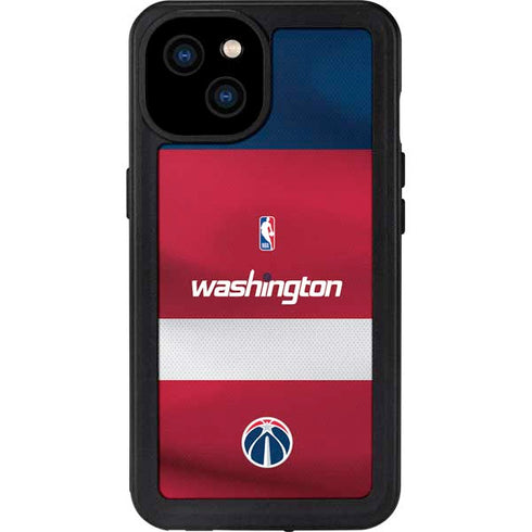 NBA Washington Wizards Jersey iPhone 15 Plus Waterproof Case