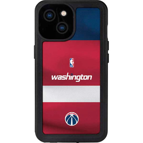 NBA Washington Wizards Jersey iPhone 15 Waterproof Case