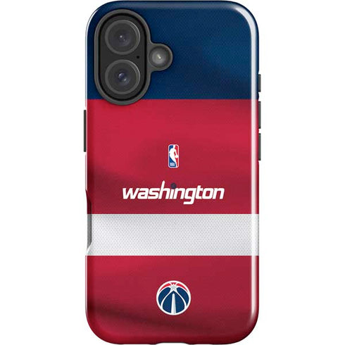NBA Washington Wizards Jersey iPhone 16 Impact Case