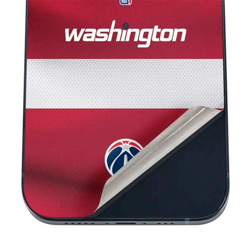 NBA Washington Wizards Jersey iPhone 16 Plus Skin