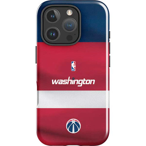 NBA Washington Wizards Jersey iPhone 16 Pro Impact Case