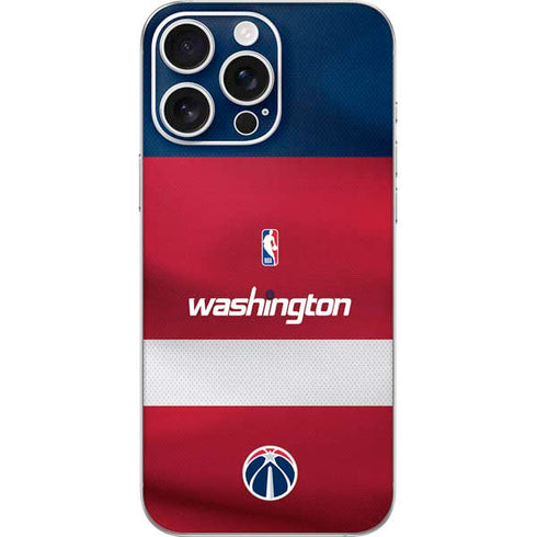 NBA Washington Wizards Jersey iPhone 16 Pro Max Skin