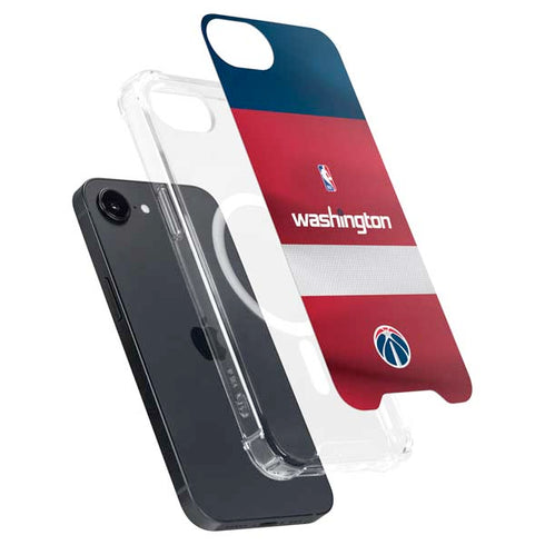 NBA Washington Wizards Jersey iPhone 16e MagSafe Case