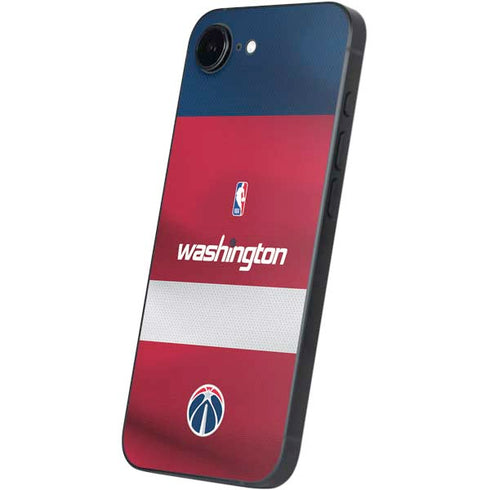 NBA Washington Wizards Jersey iPhone 16e Skin