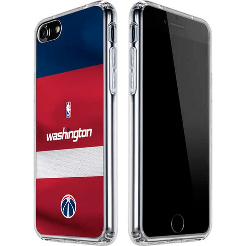NBA Washington Wizards Jersey iPhone SE (2nd & 3rd Gen) Clear Case