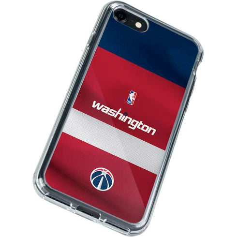 NBA Washington Wizards Jersey iPhone SE (2nd & 3rd Gen) Clear Case