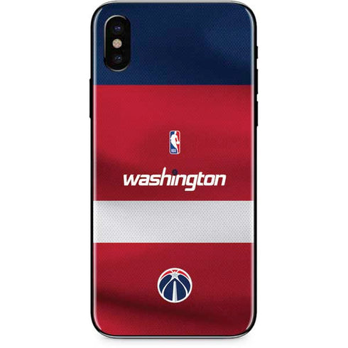 NBA Washington Wizards Jersey iPhone X Skin