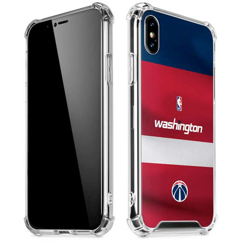 NBA Washington Wizards Jersey iPhone X/XS Clear Case