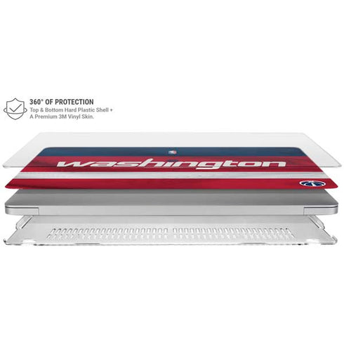 NBA Washington Wizards Jersey MacBook Air 15in (2023-2025) Case plus Skin
