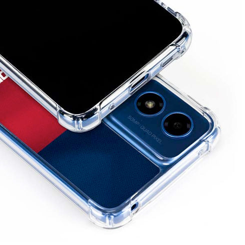 NBA Washington Wizards Jersey Moto G 5G (2024) Clear Case