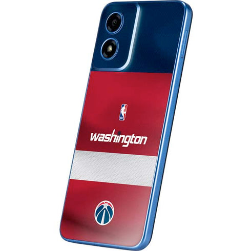 NBA Washington Wizards Jersey Moto G Play 4G (2024) Skin
