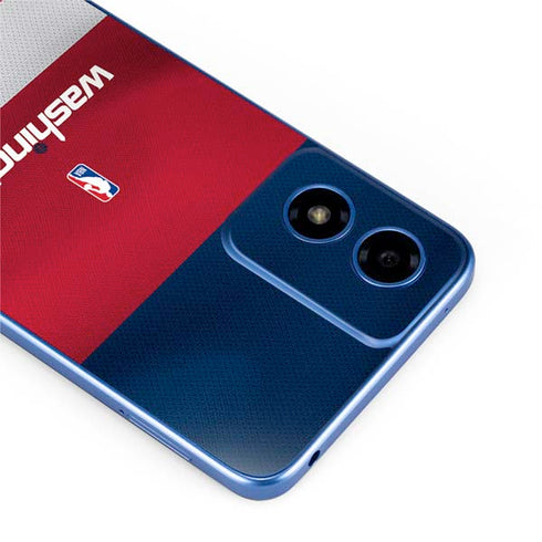 NBA Washington Wizards Jersey Moto G Play 4G (2024) Skin