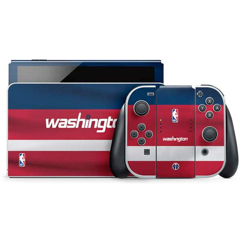 NBA Washington Wizards Jersey Nintendo Switch OLED (2021) Skin