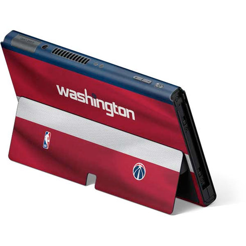 NBA Washington Wizards Jersey Nintendo Switch OLED (2021) Skin