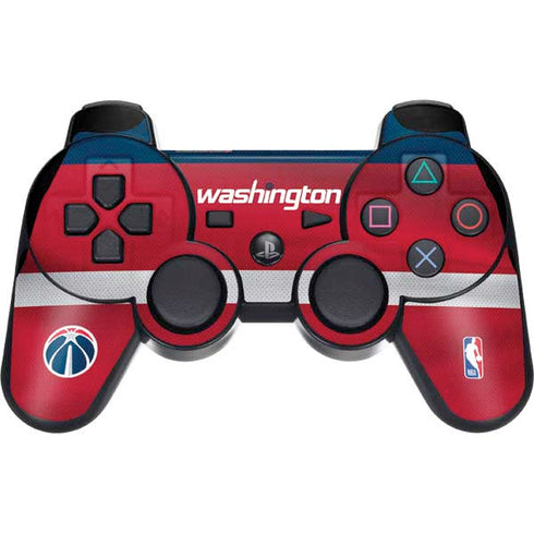 NBA Washington Wizards Jersey PS3 Dual Shock wireless controller Skin