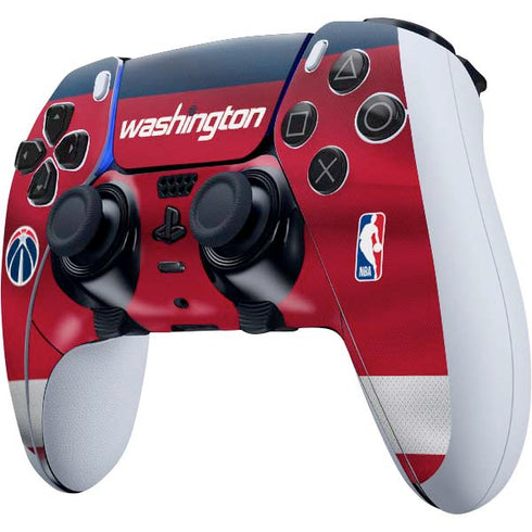 NBA Washington Wizards Jersey PS5 DualSense Edge Pro Controller Skin