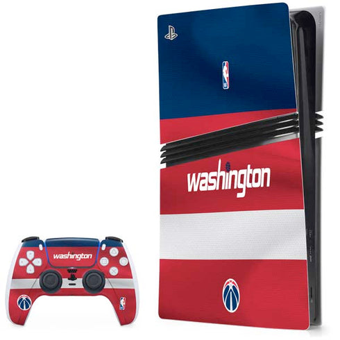 NBA Washington Wizards Jersey PS5 Pro Bundle Skin