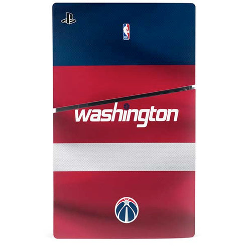 NBA Washington Wizards Jersey PS5 Slim Disk Console Skin