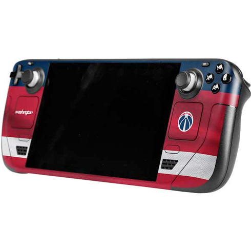 NBA Washington Wizards Jersey Steam Deck Handheld Gaming Computer Skin