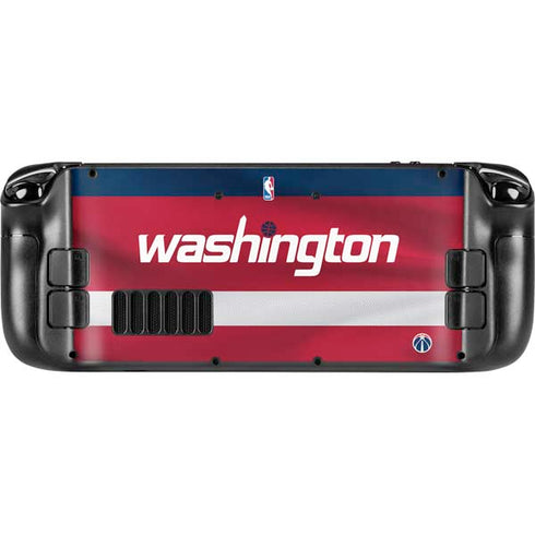 NBA Washington Wizards Jersey Steam Deck Handheld Gaming Computer Skin