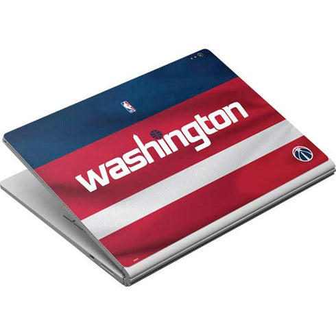 NBA Washington Wizards Jersey Surface Book Skin
