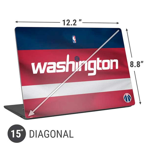 NBA Washington Wizards Jersey Universal Laptop 15in (12.2 x 8.8in) Skin