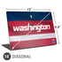 NBA Washington Wizards Jersey Universal Laptop 16in (13 x 9.4in) Skin