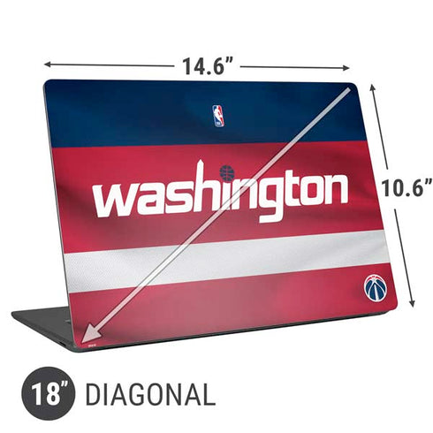 NBA Washington Wizards Jersey Universal Laptop 18in (14.6 x 10.6in) Skin